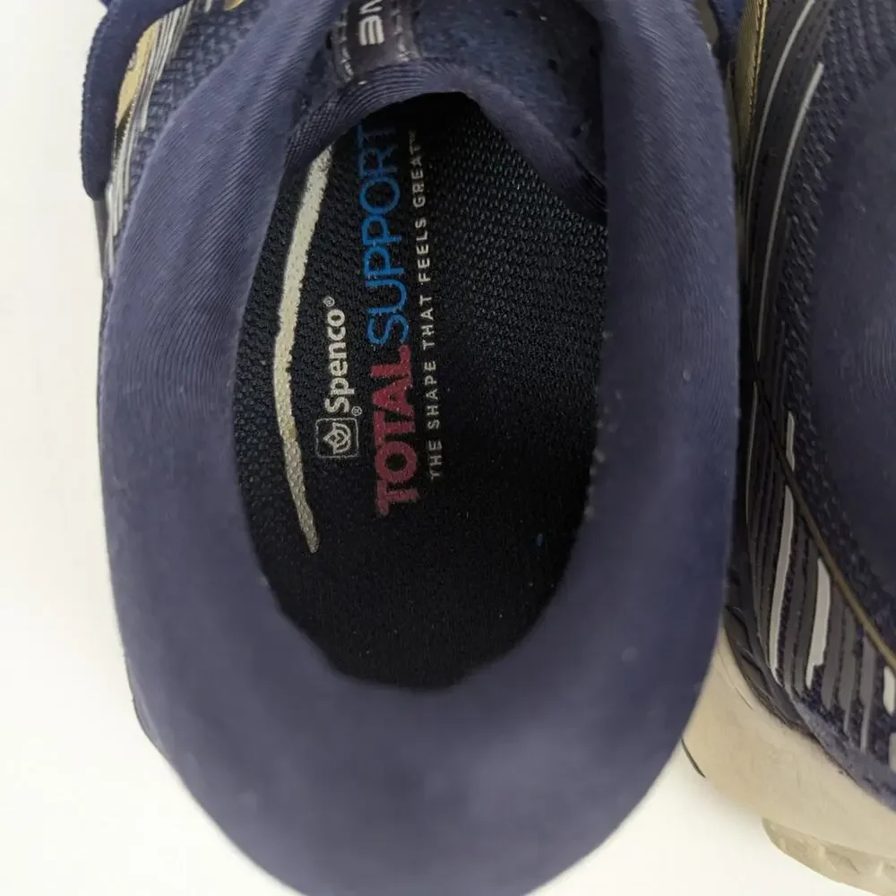 Brooks Navy Adrenaline GTS 19 Running Sneakers Size 10